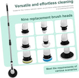 9 in 1 Electric Cleaning Brush | فرشاة تنظيف كهربائية