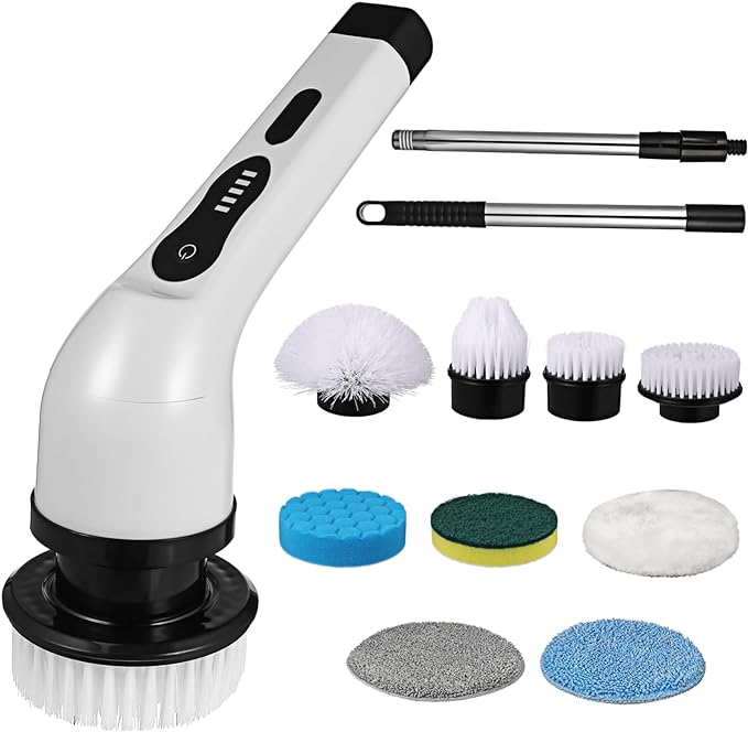 9 in 1 Electric Cleaning Brush | فرشاة تنظيف كهربائية