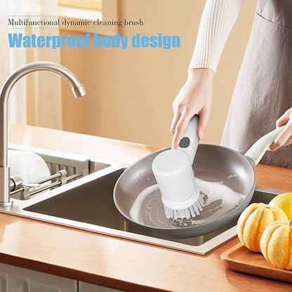 Cleaning Powerful Electric Brush (5-in-1) – فرشاة تنظيف كهربائية قوية – تنظيف بدون مجهود