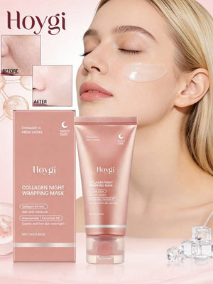 Collagen Peel Off Night Mask – Luxury Firming & Deep Hydration Glow Treatment