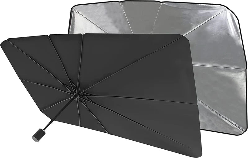 Car Windshield Sun Shade Umbrella (واقي شمس للزجاج الأمامي للسيارة) – Foldable Car Sun Protector
