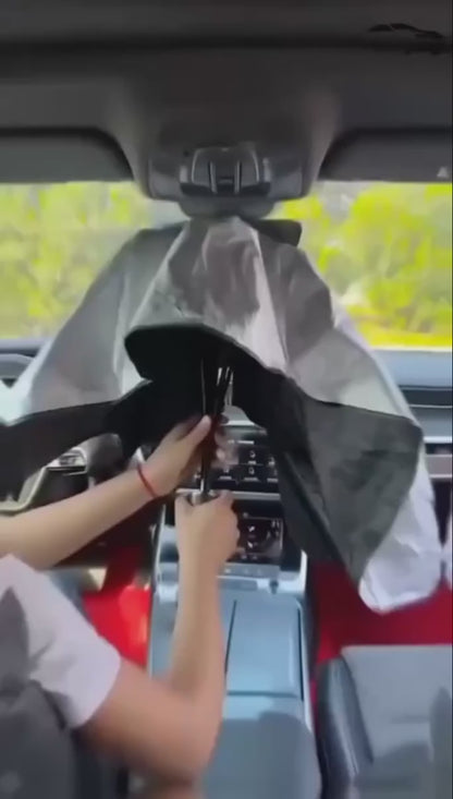 Car Windshield Sun Shade Umbrella (واقي شمس للزجاج الأمامي للسيارة) – Foldable Car Sun Protector