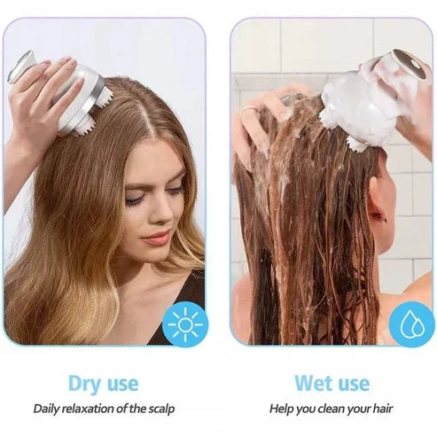 🔥 Electric Scalp & Body Massager – Full Body Relaxation Anywhere